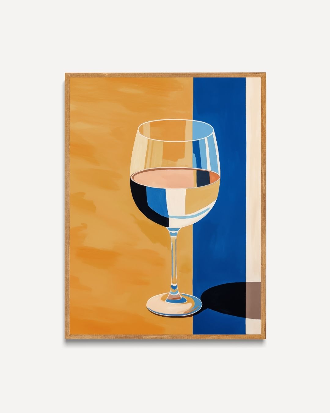 Wine Reflection Poster 