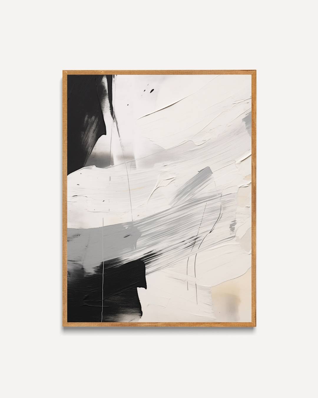 Modern contrast Poster