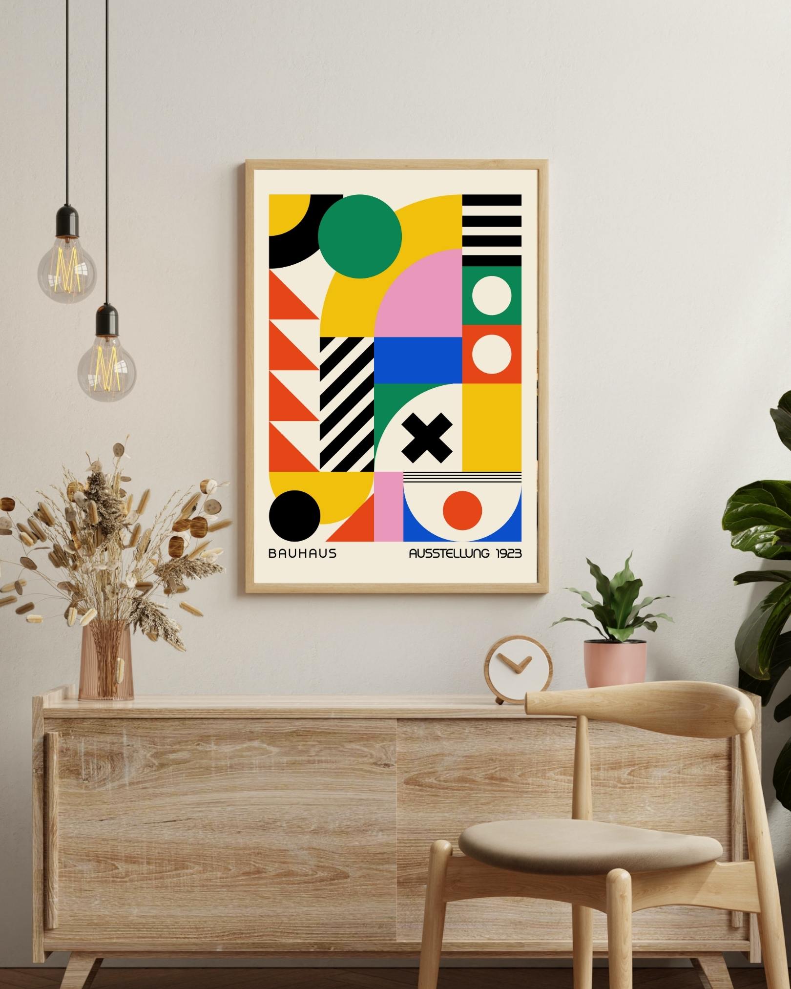 Bauhaus kubus Poster