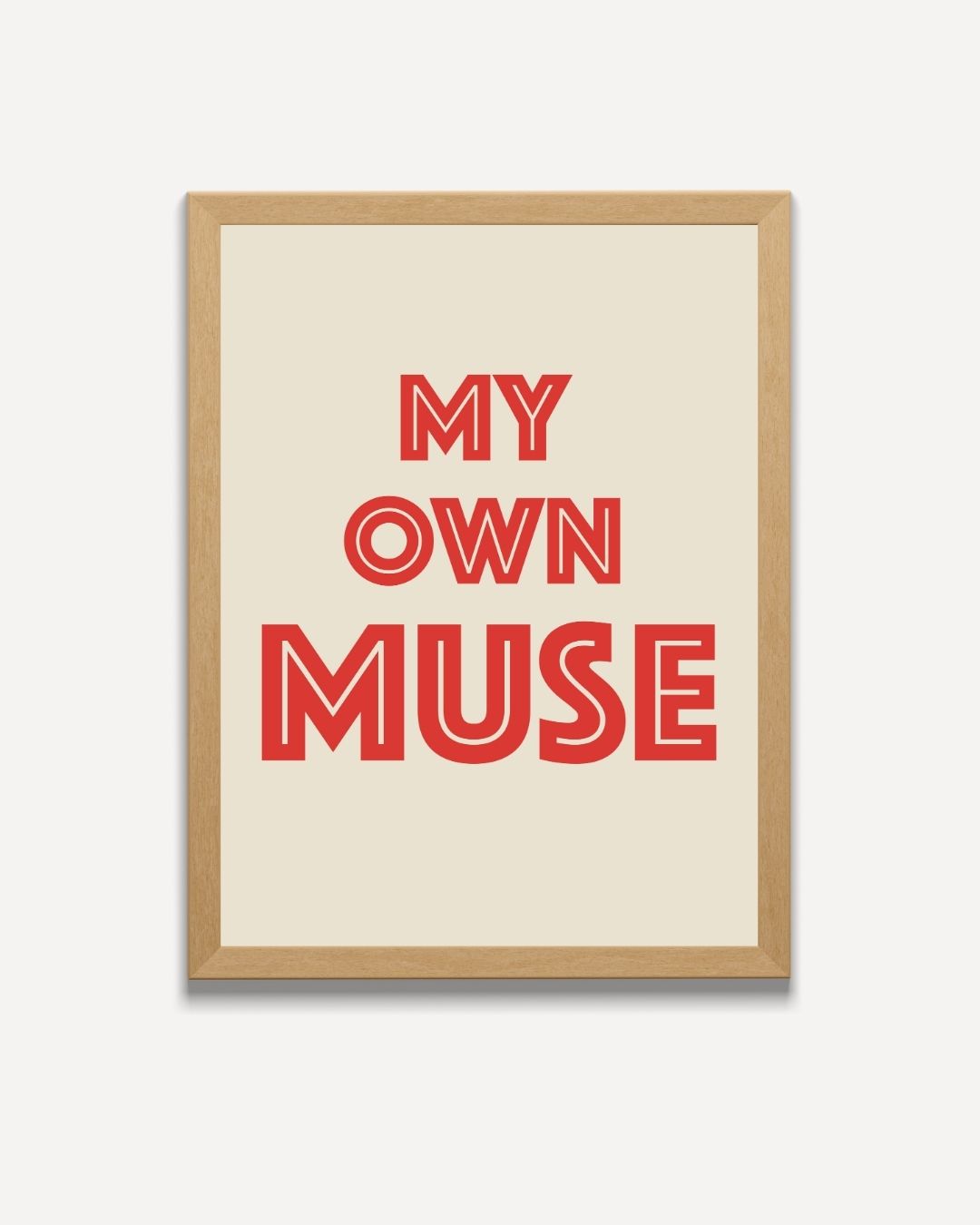 My Own Muse Poster