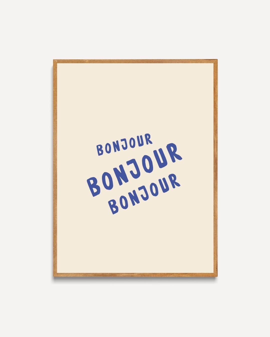 Bonjour Poster