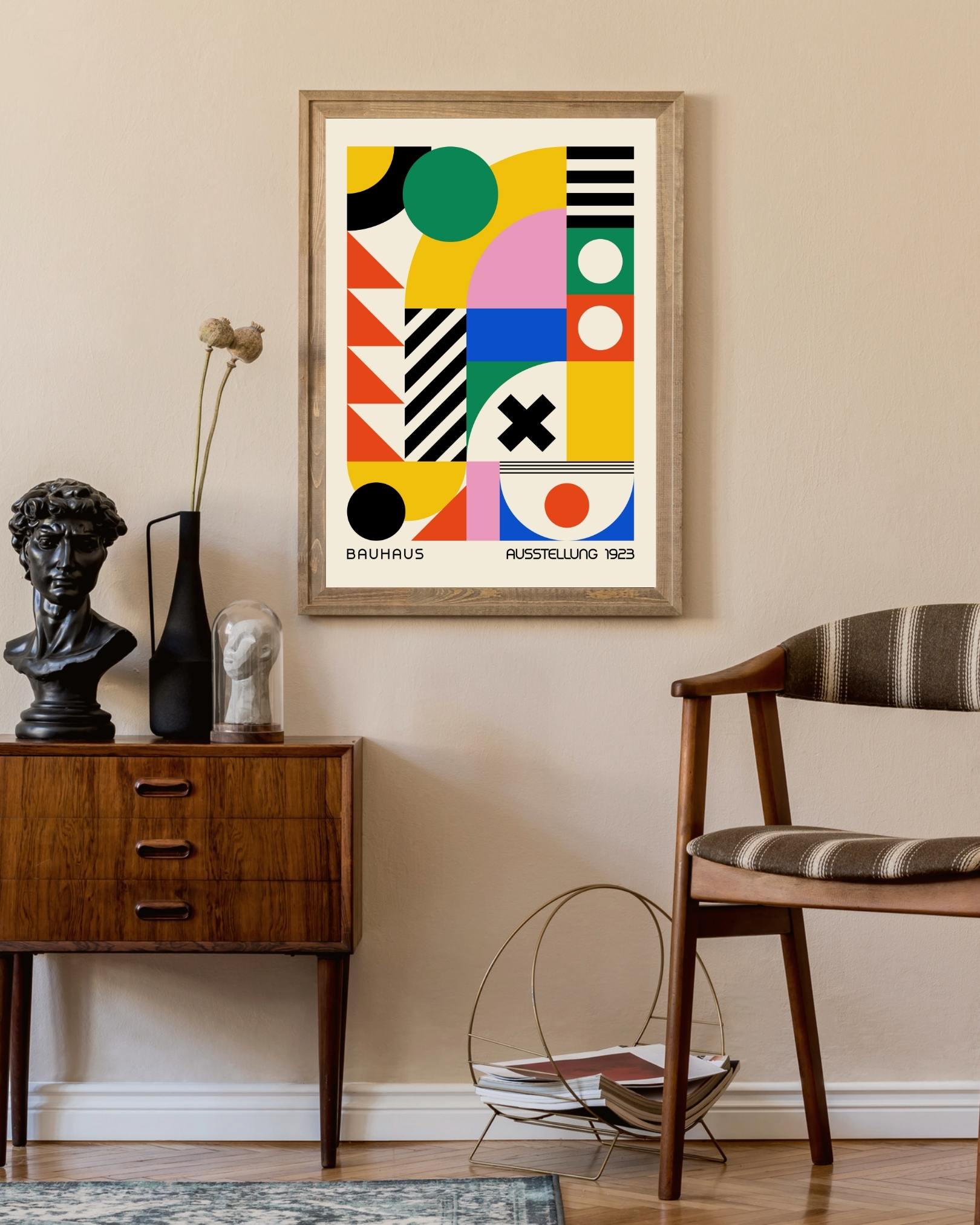 Bauhaus kubus Poster