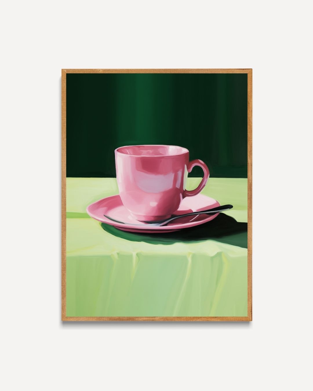 Pink Cup Poster