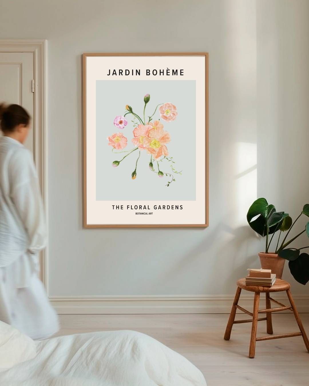 The floral gardens Poster