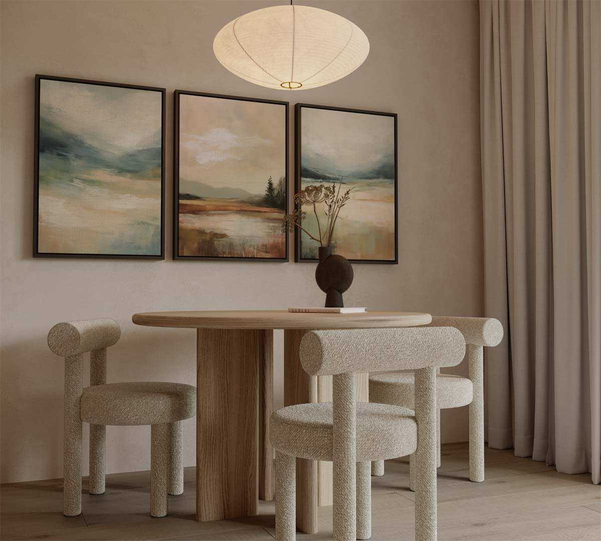 Serene landschappen Kunstwerk-canvas-dibond-plexiglas-wanddecoratie-WallArtistic