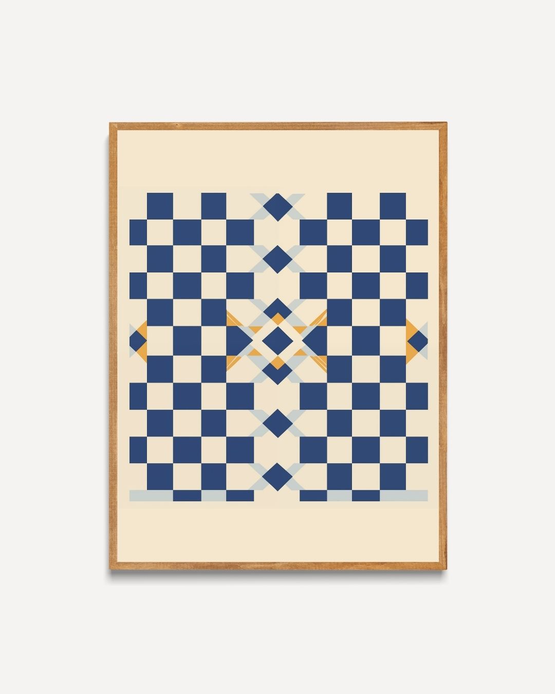 Checkered Balance Poster 