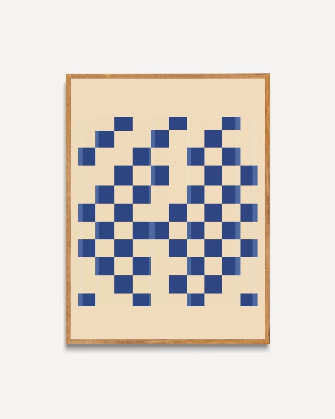 Checkered Rhythm Poster 