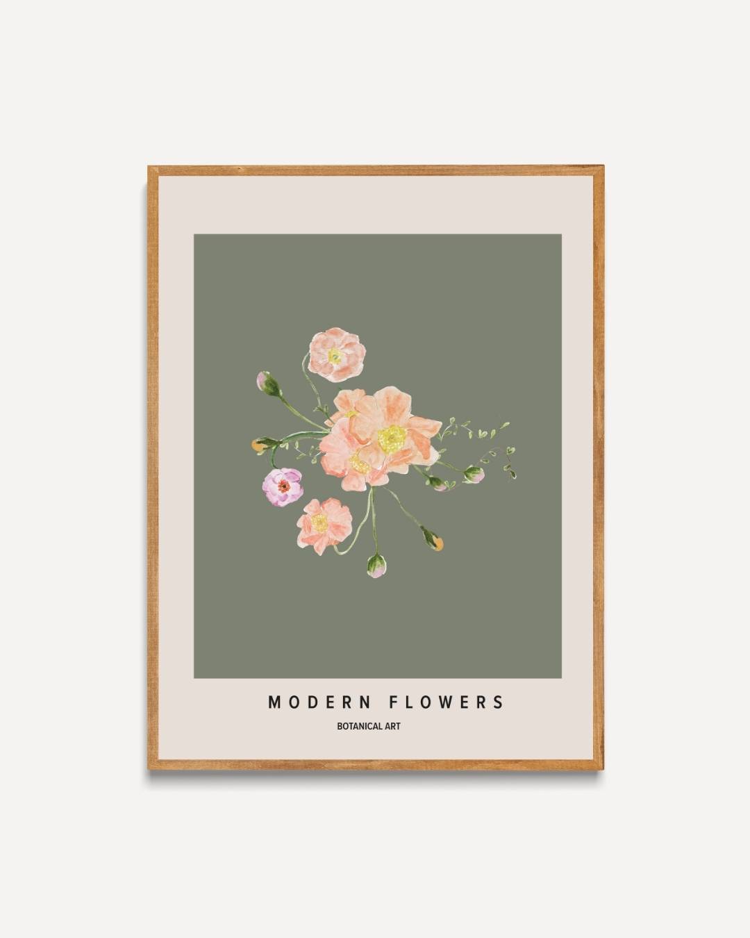 Botanical bloom Poster