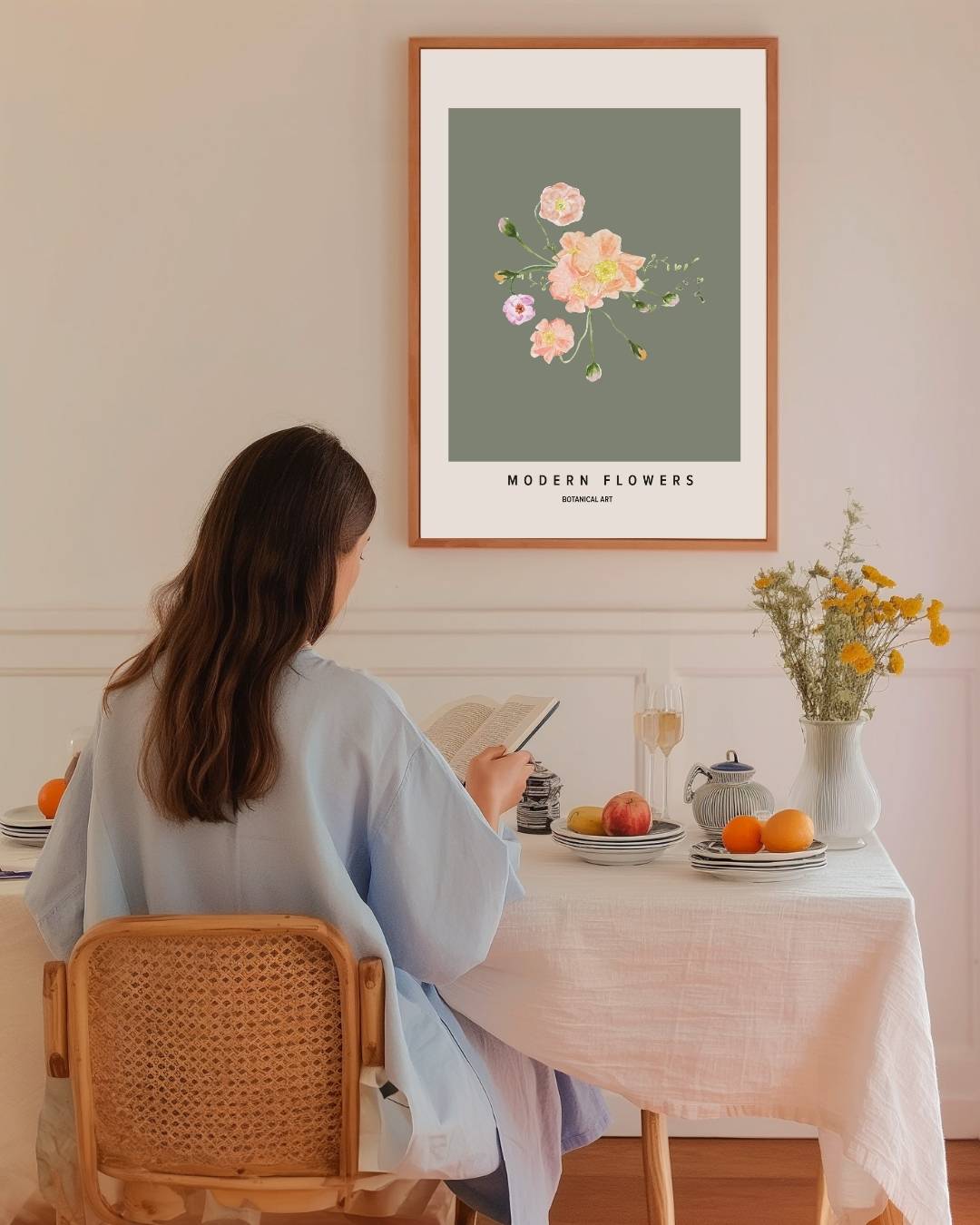 Botanical bloom Poster