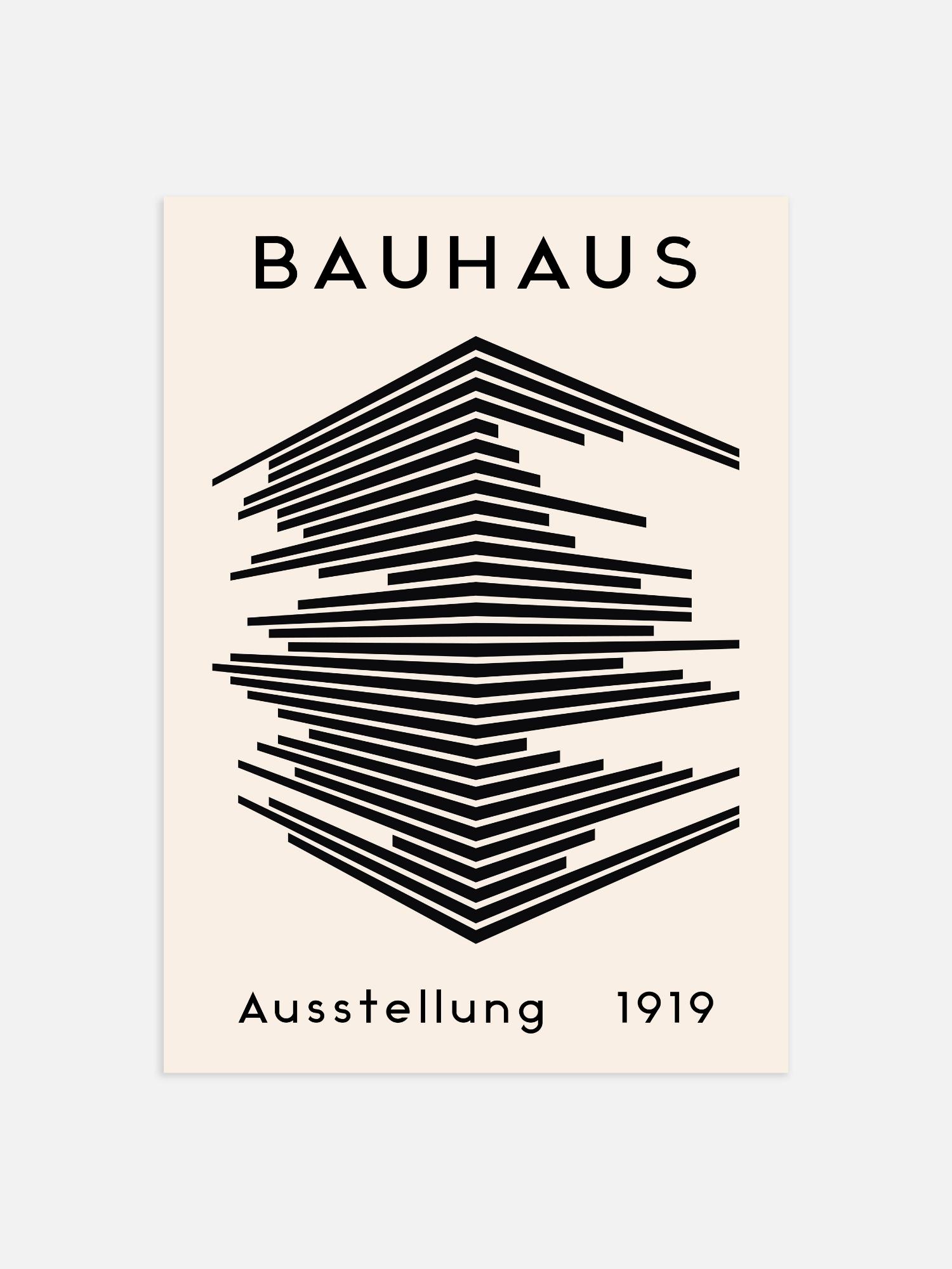 Bauhaus-Wandplakat