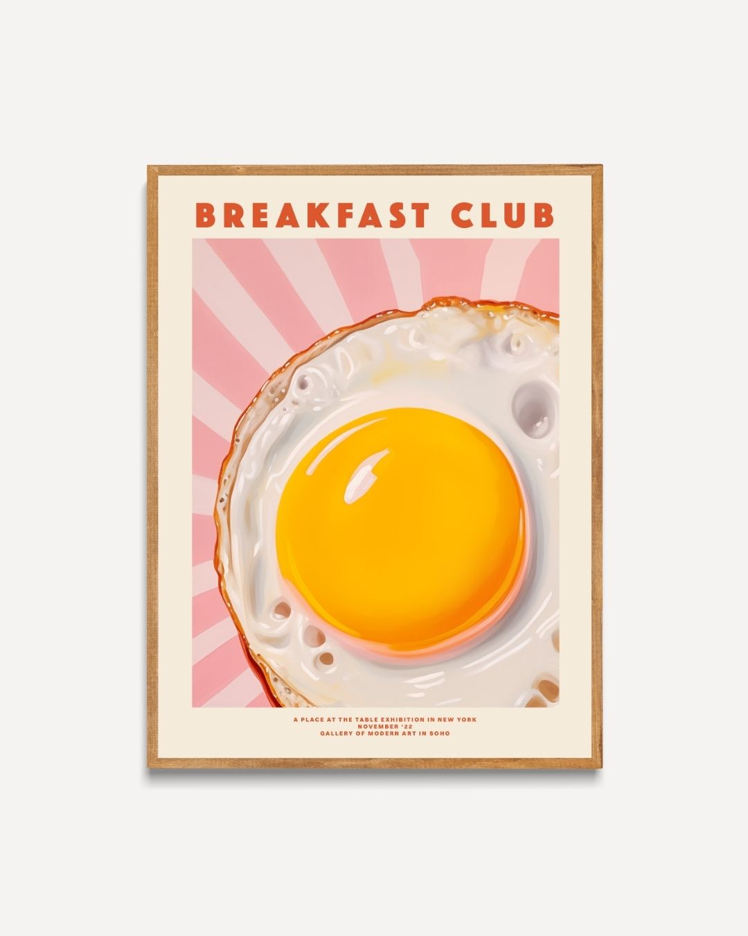 Frühstücksclub-Poster 