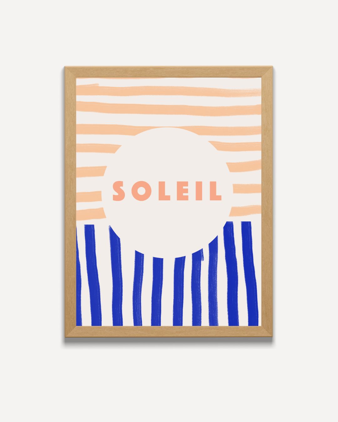 Zon en Golven Poster