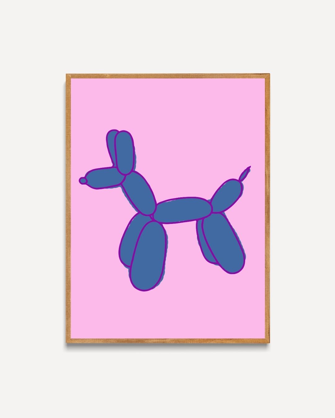 Balloon dog Poster