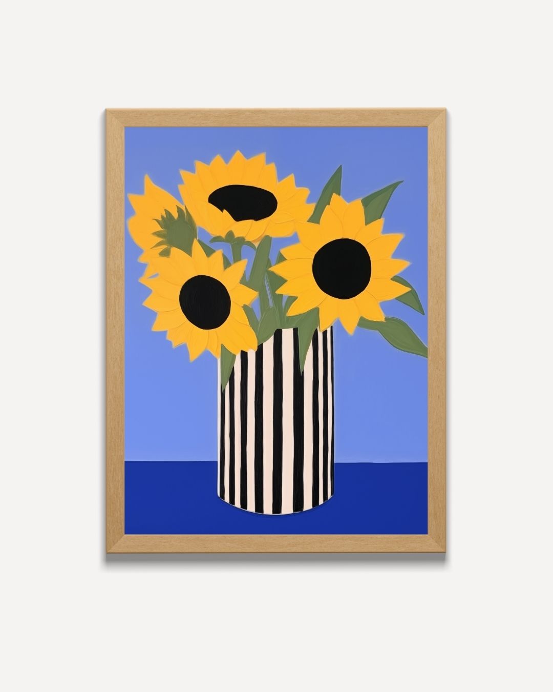 Stralende Zonnebloemen Poster