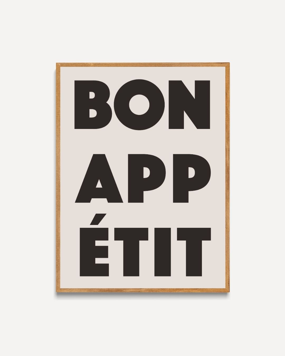 Bon Appétit Poster