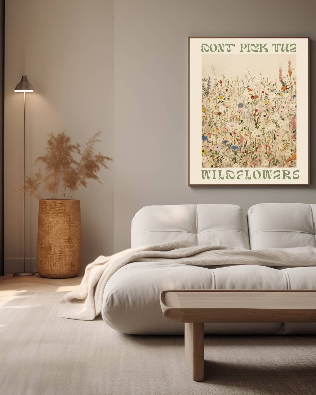 Don't pick the wildflowers Poster