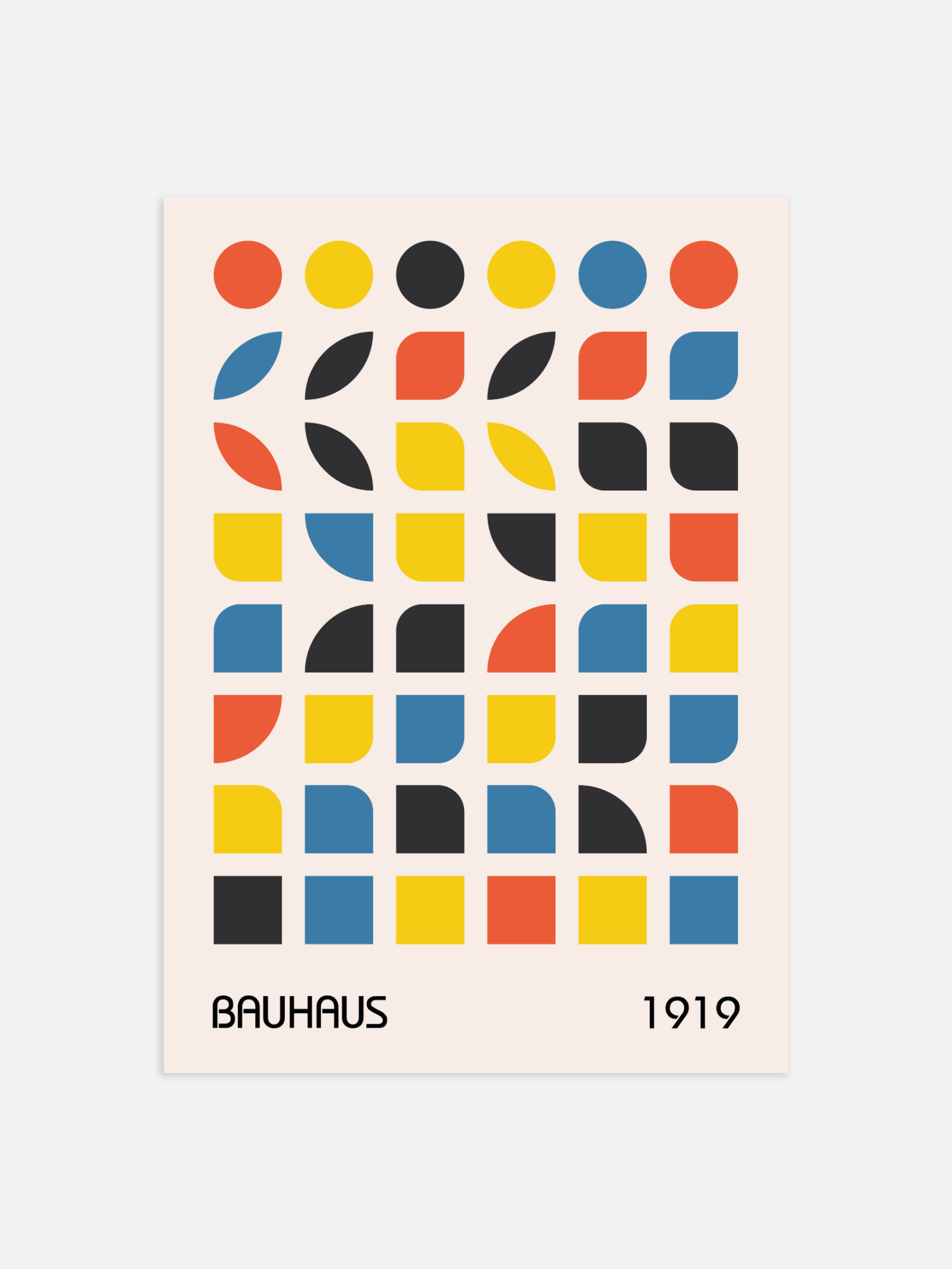 Bauhaus-Plakat von 1919