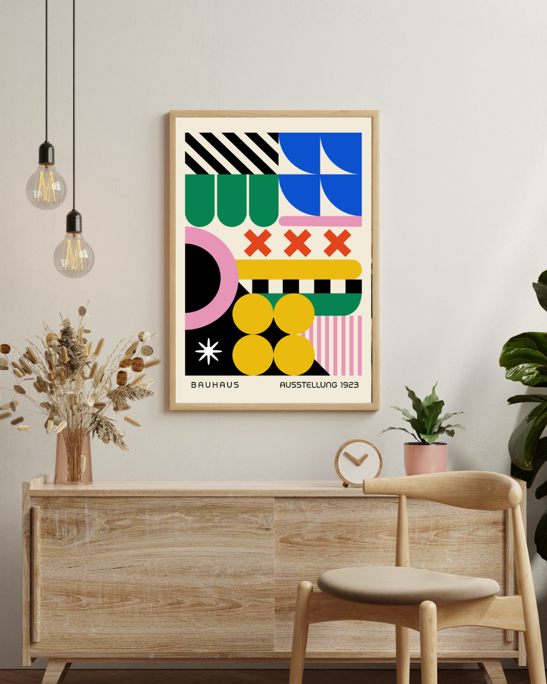 Bauhaus colorful Poster