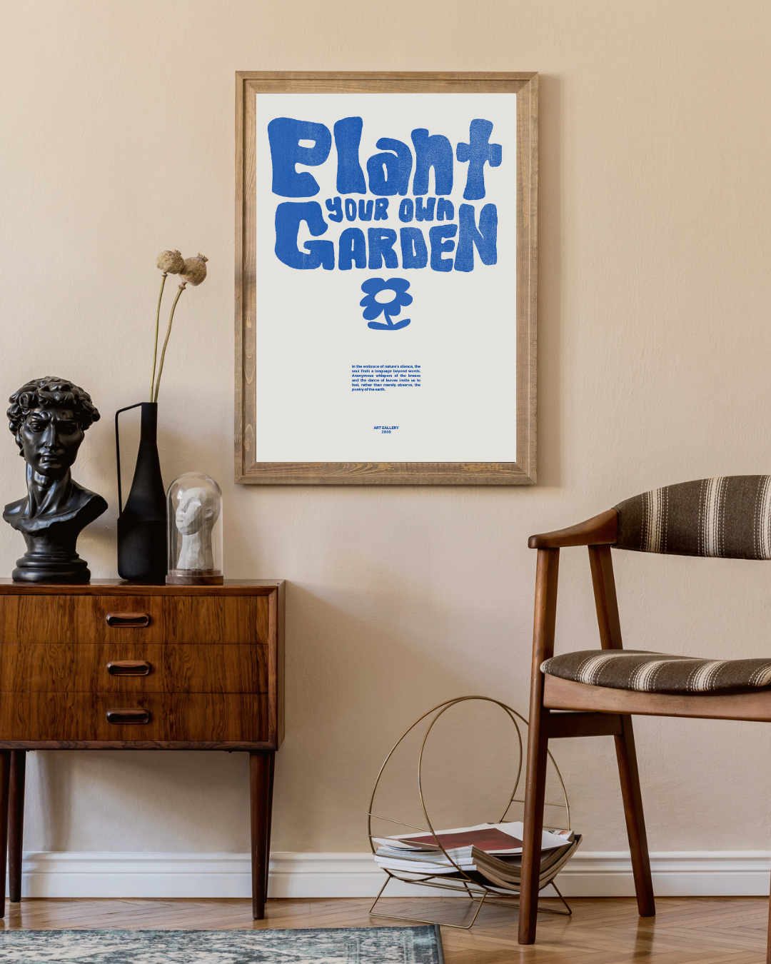 Pflanzen Sie Ihren eigenen Garten Poster