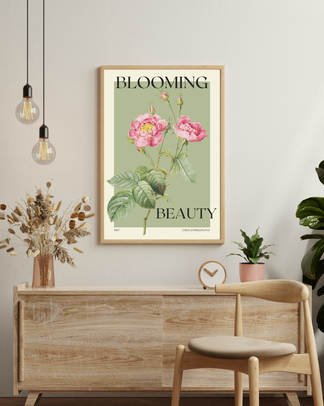 Blooming beauty Poster