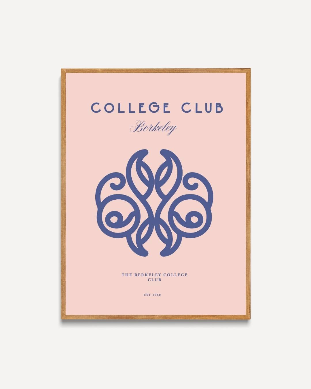 College Club Berkeley Poster