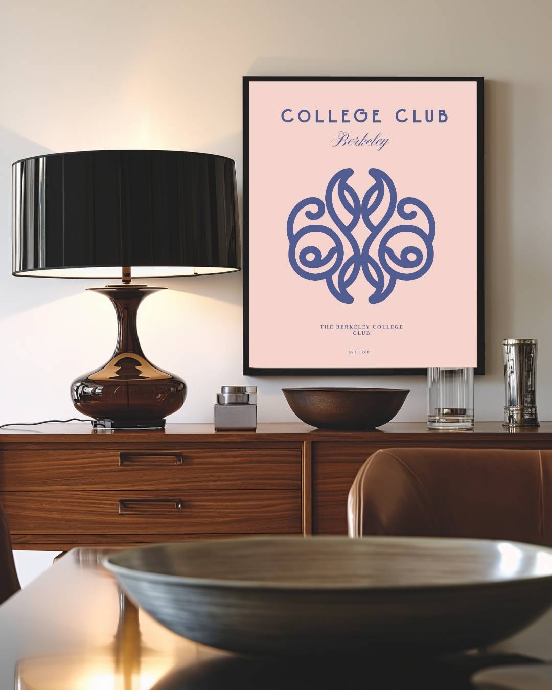 College Club Berkeley Poster