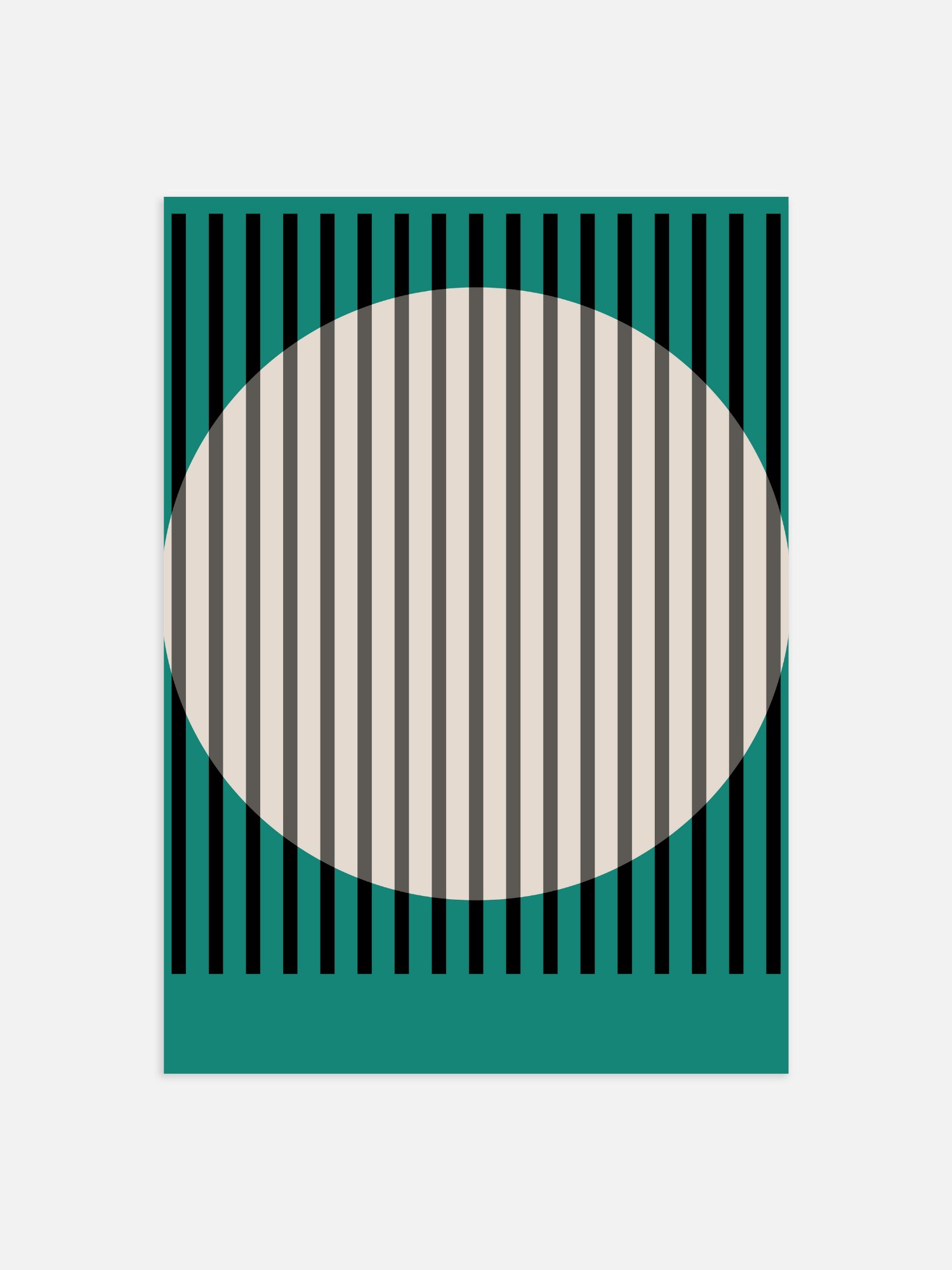 Bauhaus Circle Poster