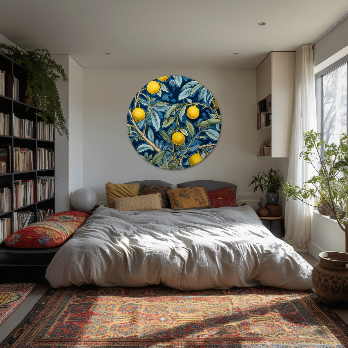 Lemon Tree Wall Circle