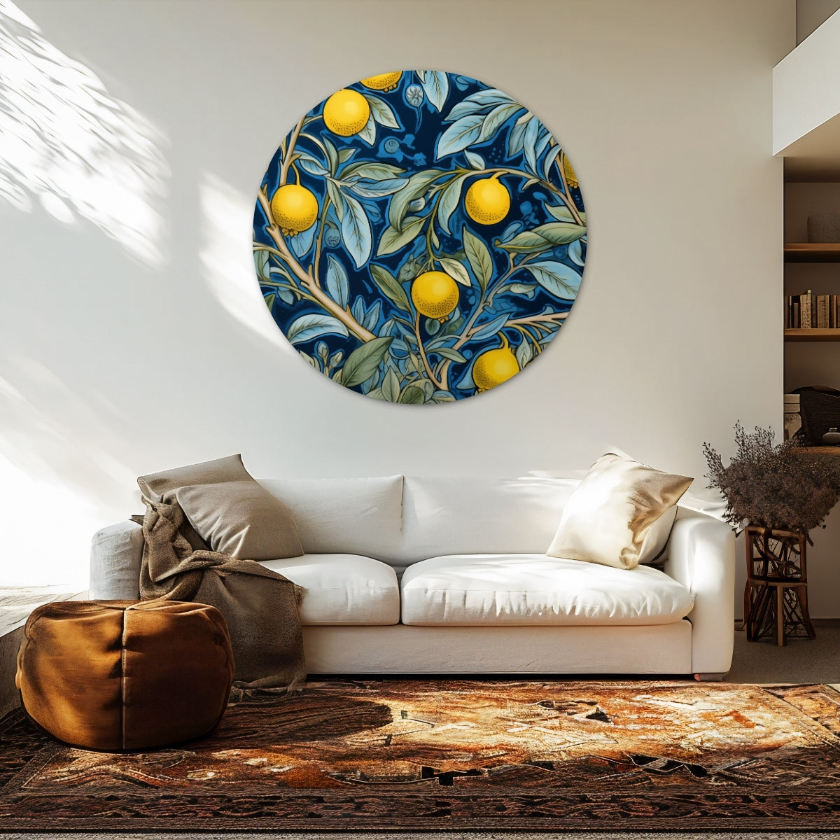 Lemon Tree Wall Circle