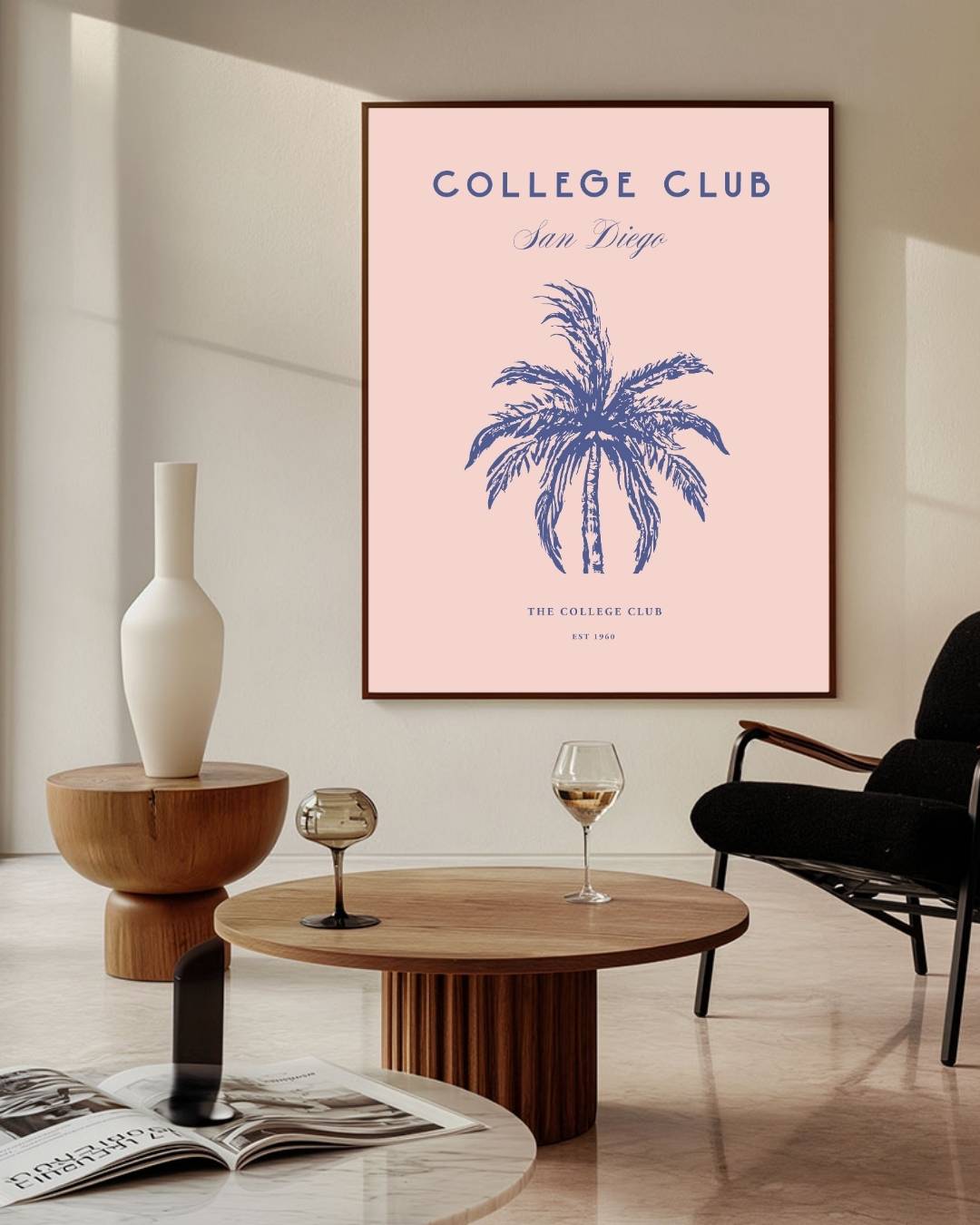 College Club San Diego Poster