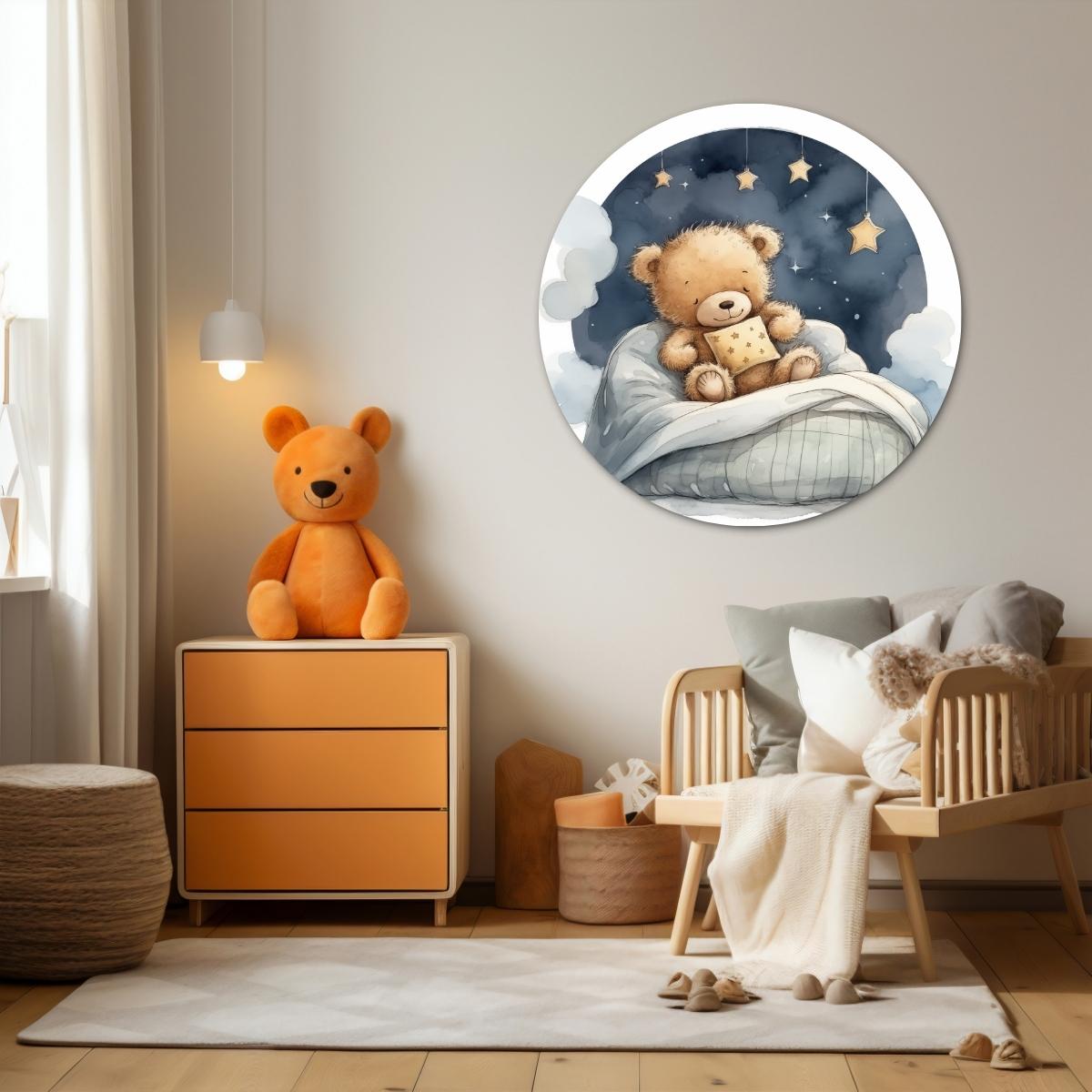 Sleeping Bear Wall Circle 