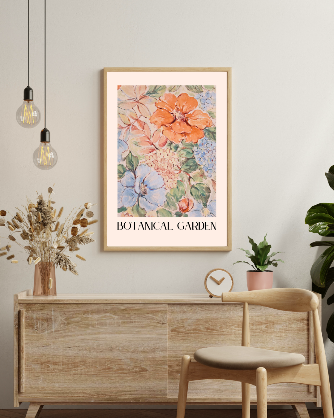 Botanisches Poster