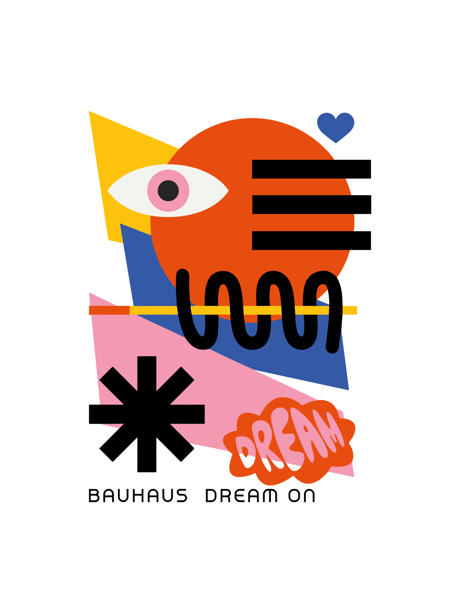 Bauhaus dream on Poster