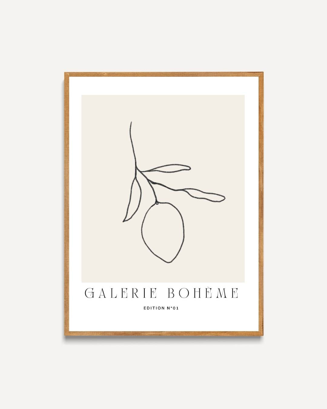 Galerie Bohème Poster