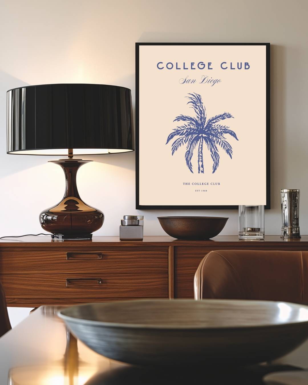 College Club San Diego est 1960 Poster