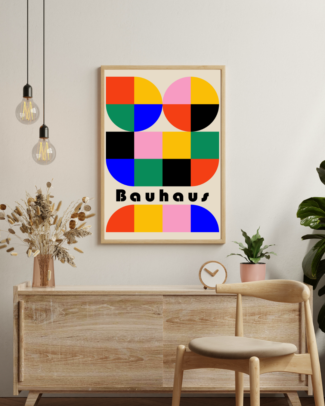 Bauhaus-Farbplakat