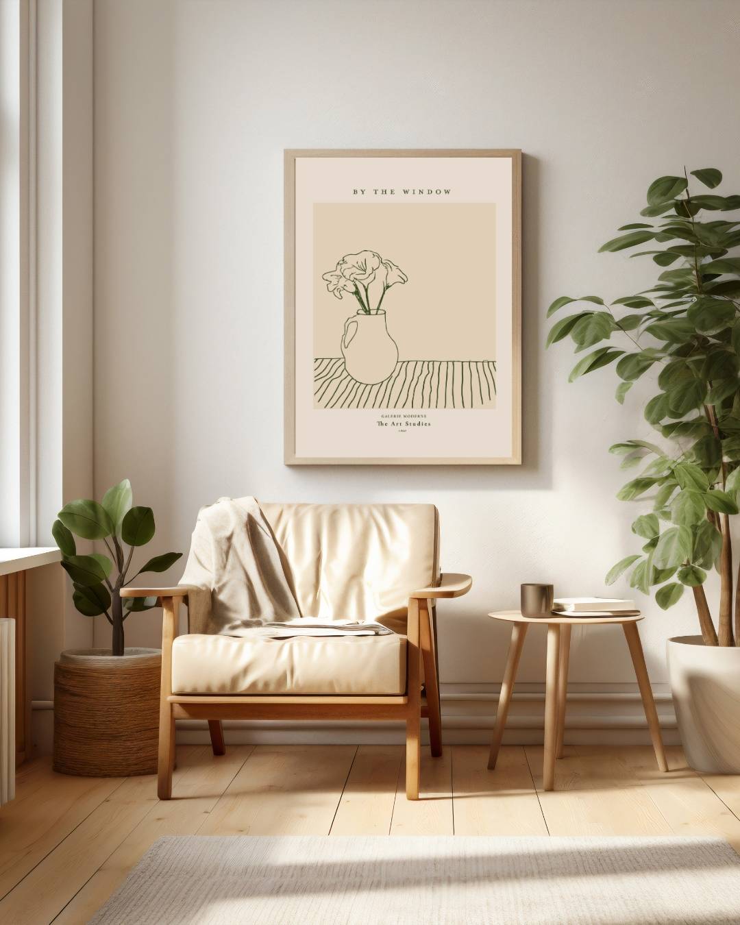 Botanische kunststudie Poster