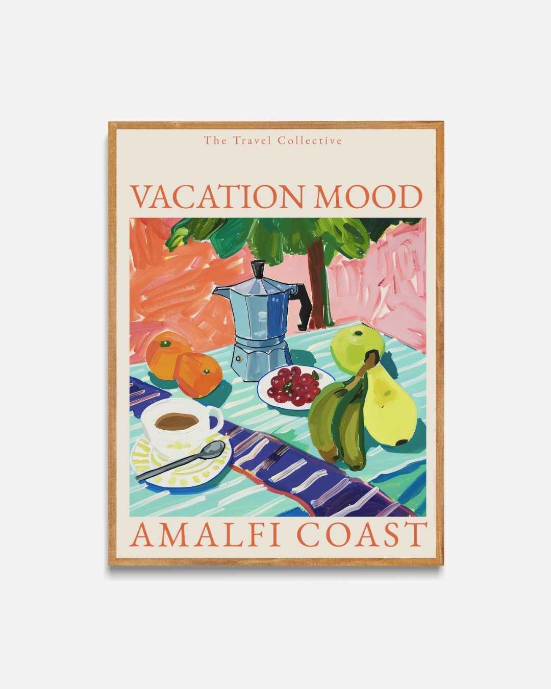 Vacation Mood Amalfi Coast Poster