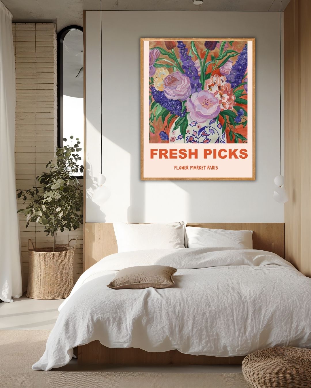 Floral Splendor Fresh Picks Poster