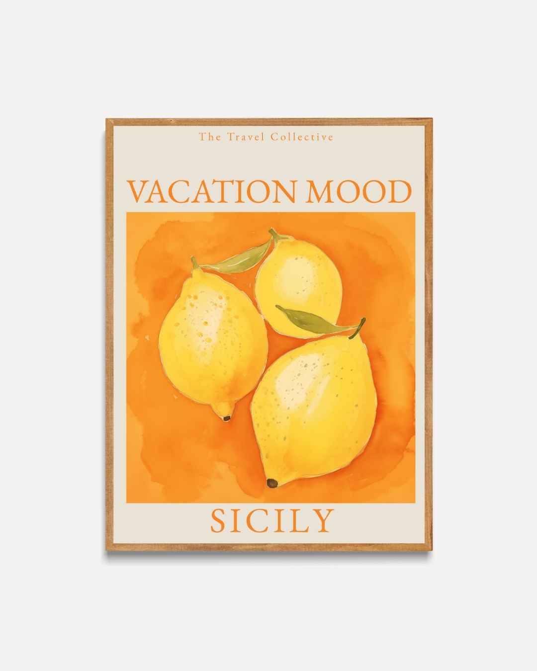 Vacation Mood Sicily Poster