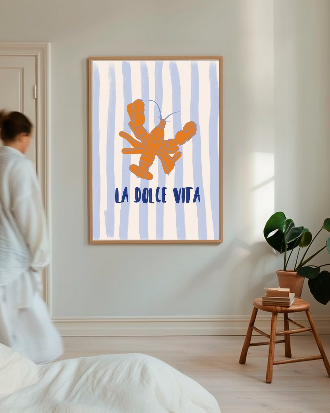 La Dolce Vita Lobster Poster