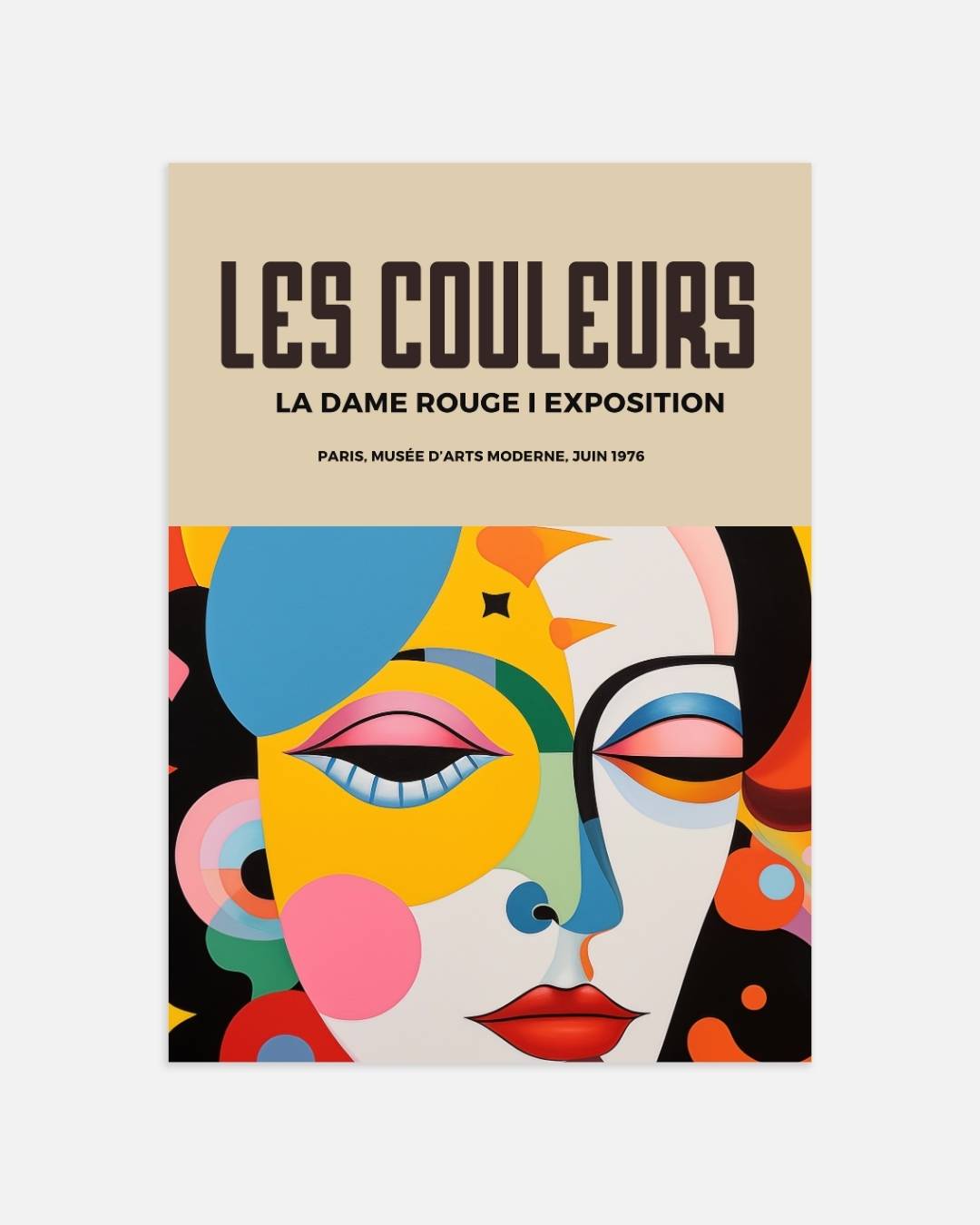 Les couleurs Poster