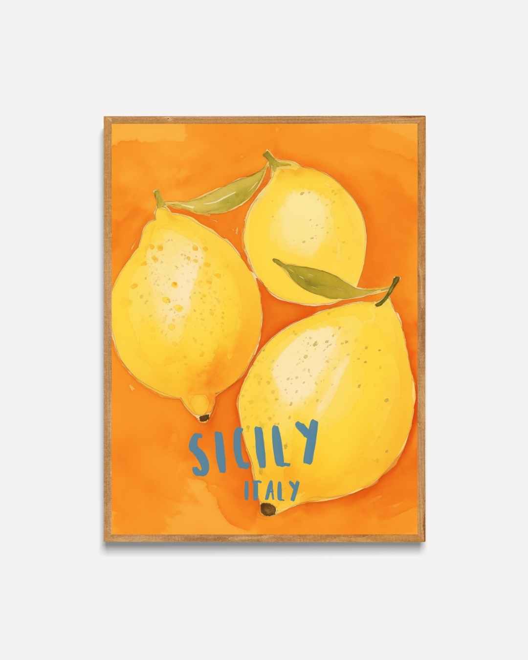 Sicilian Citrus Delight Poster