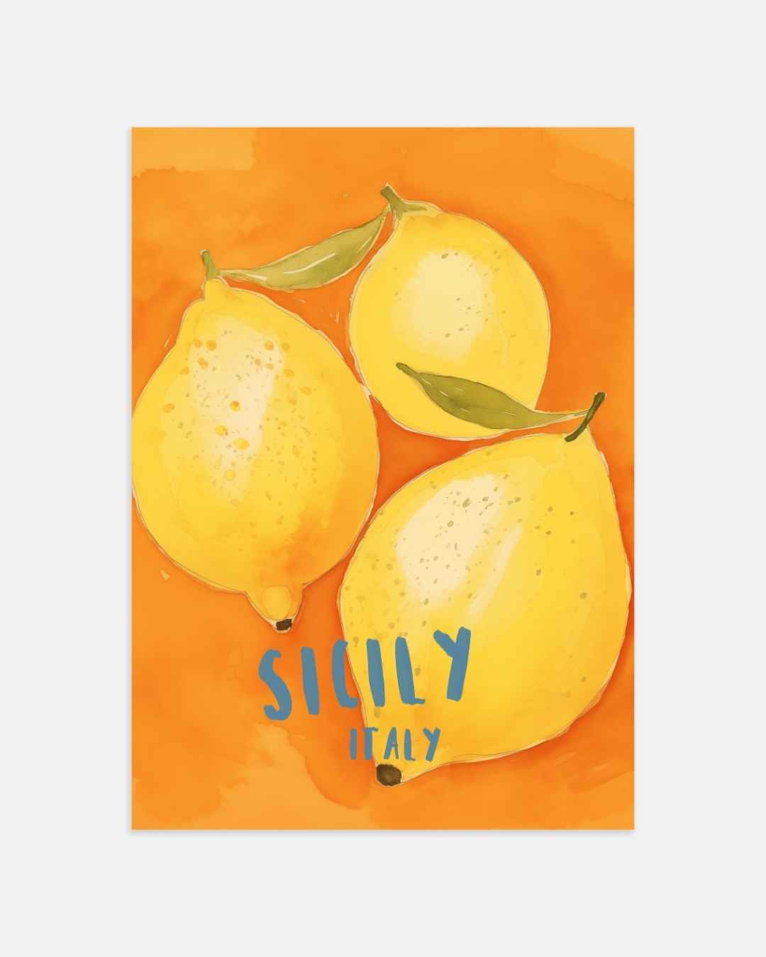 Sicilian Citrus Delight Poster