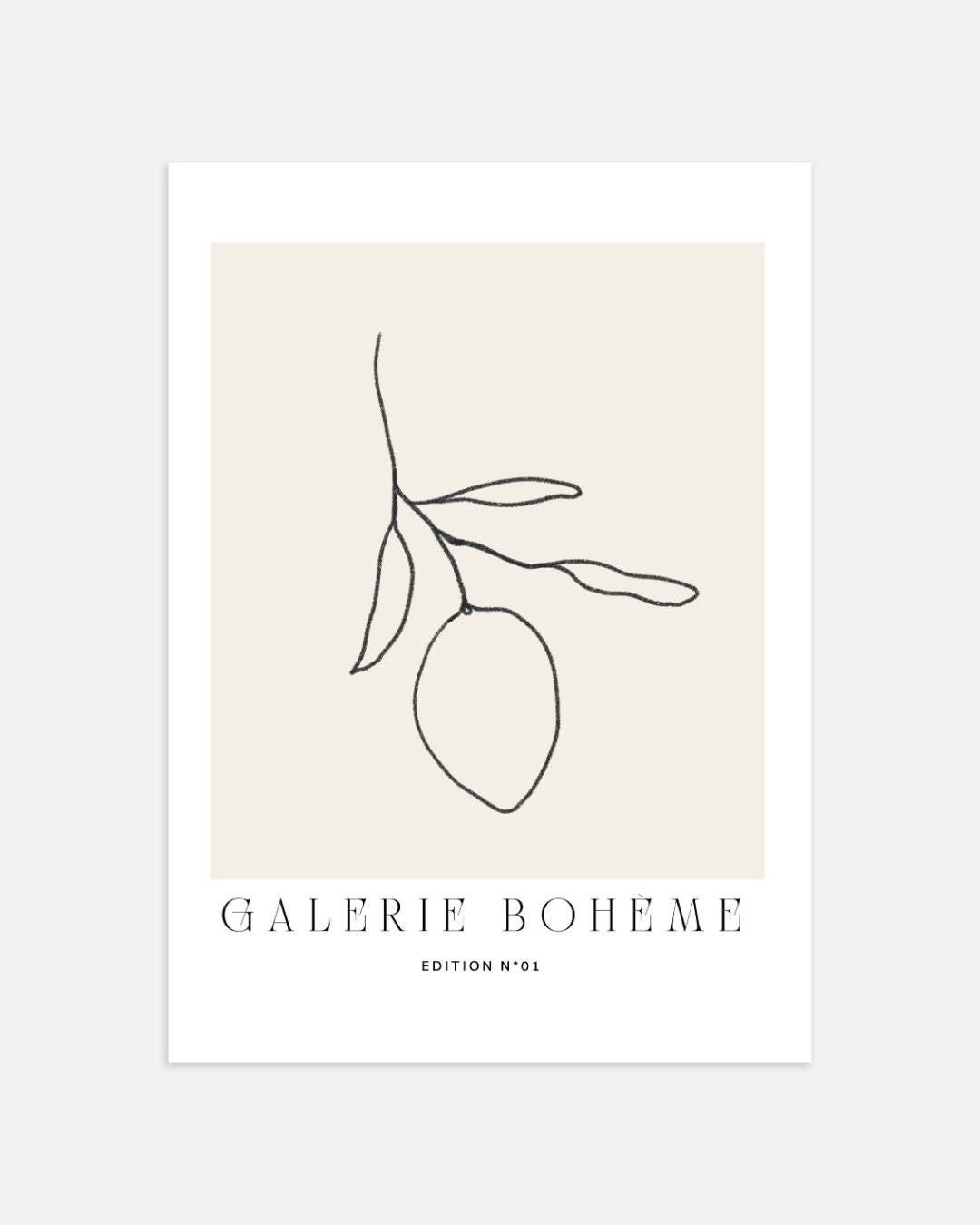 Galerie Bohème Poster