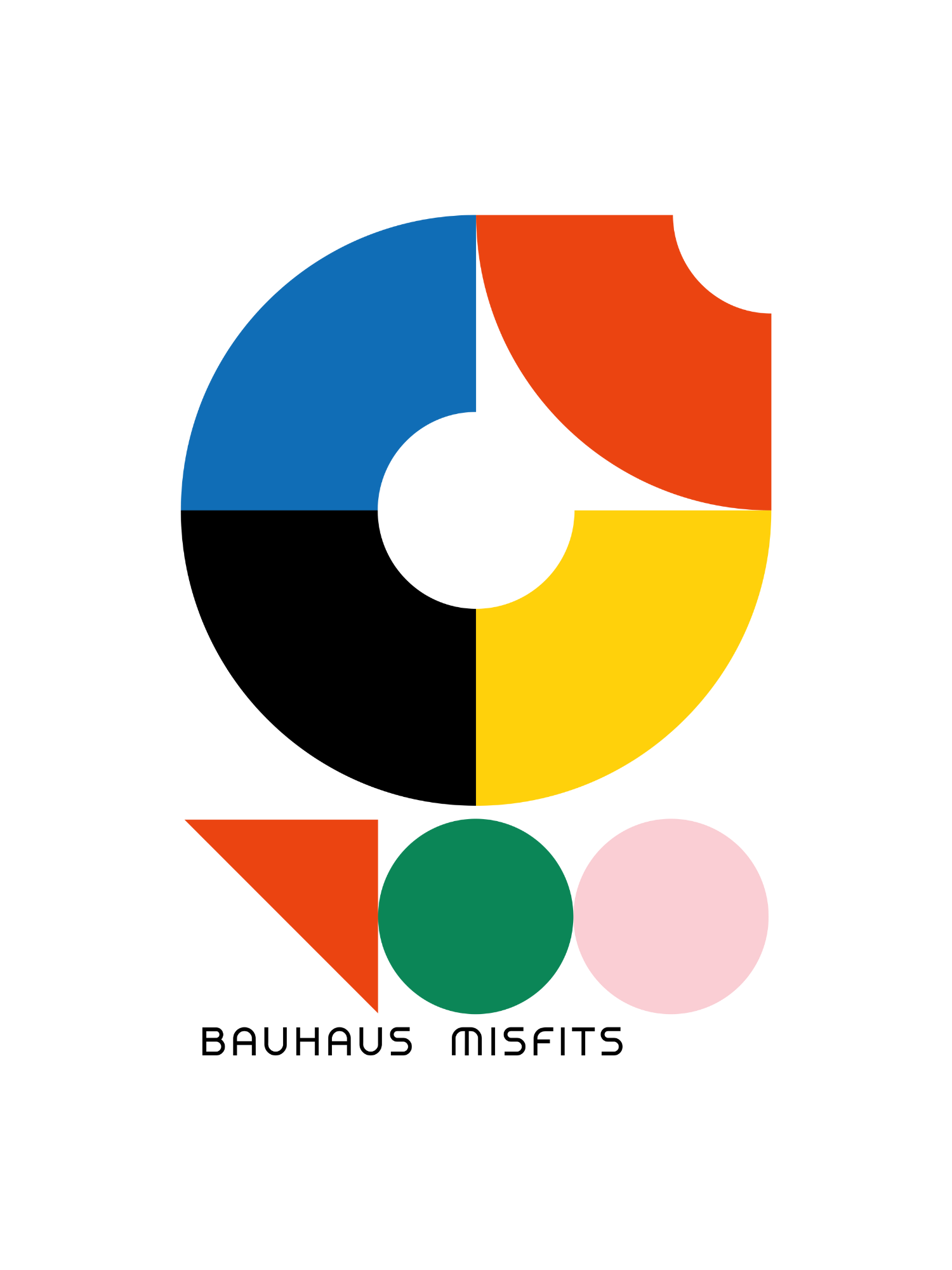 Bauhaus misfits Poster