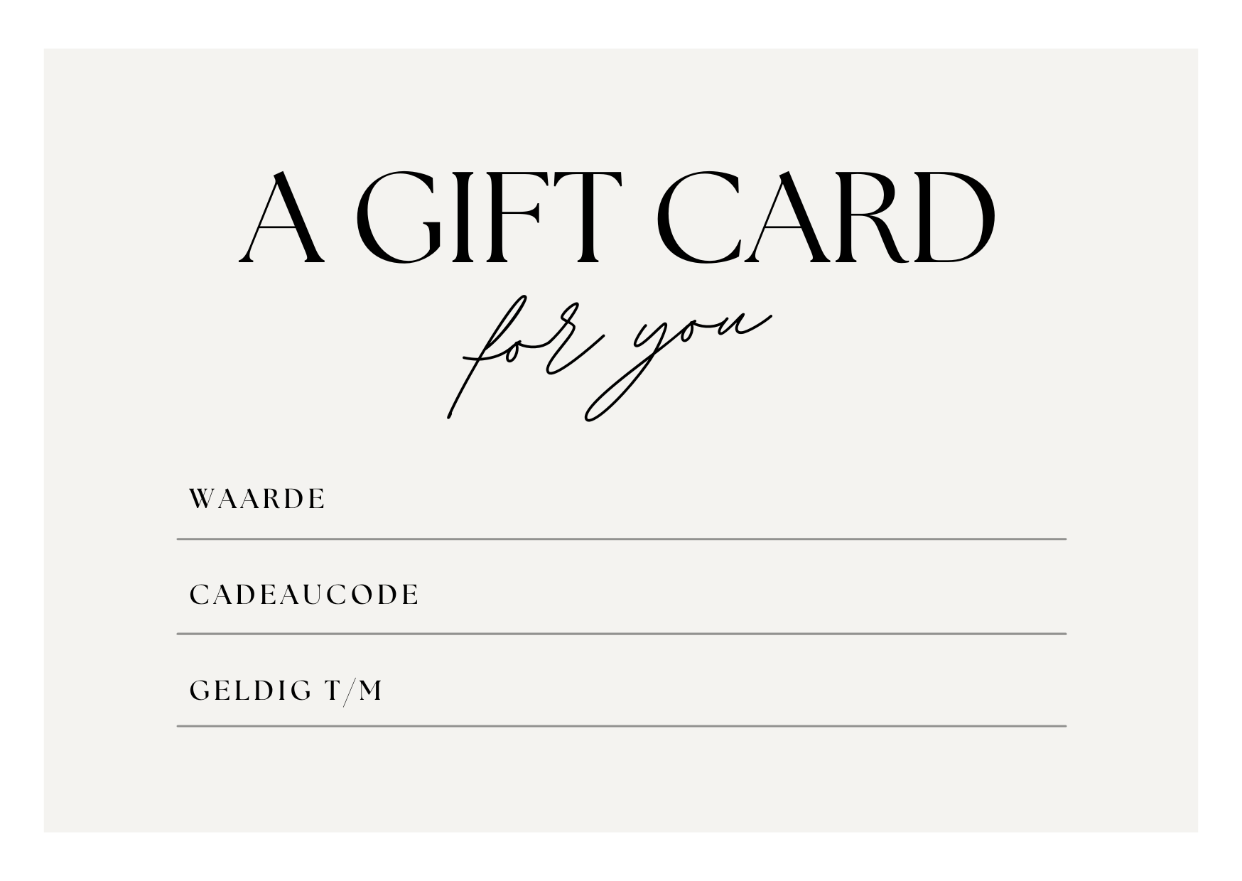 Wallartistic gift card