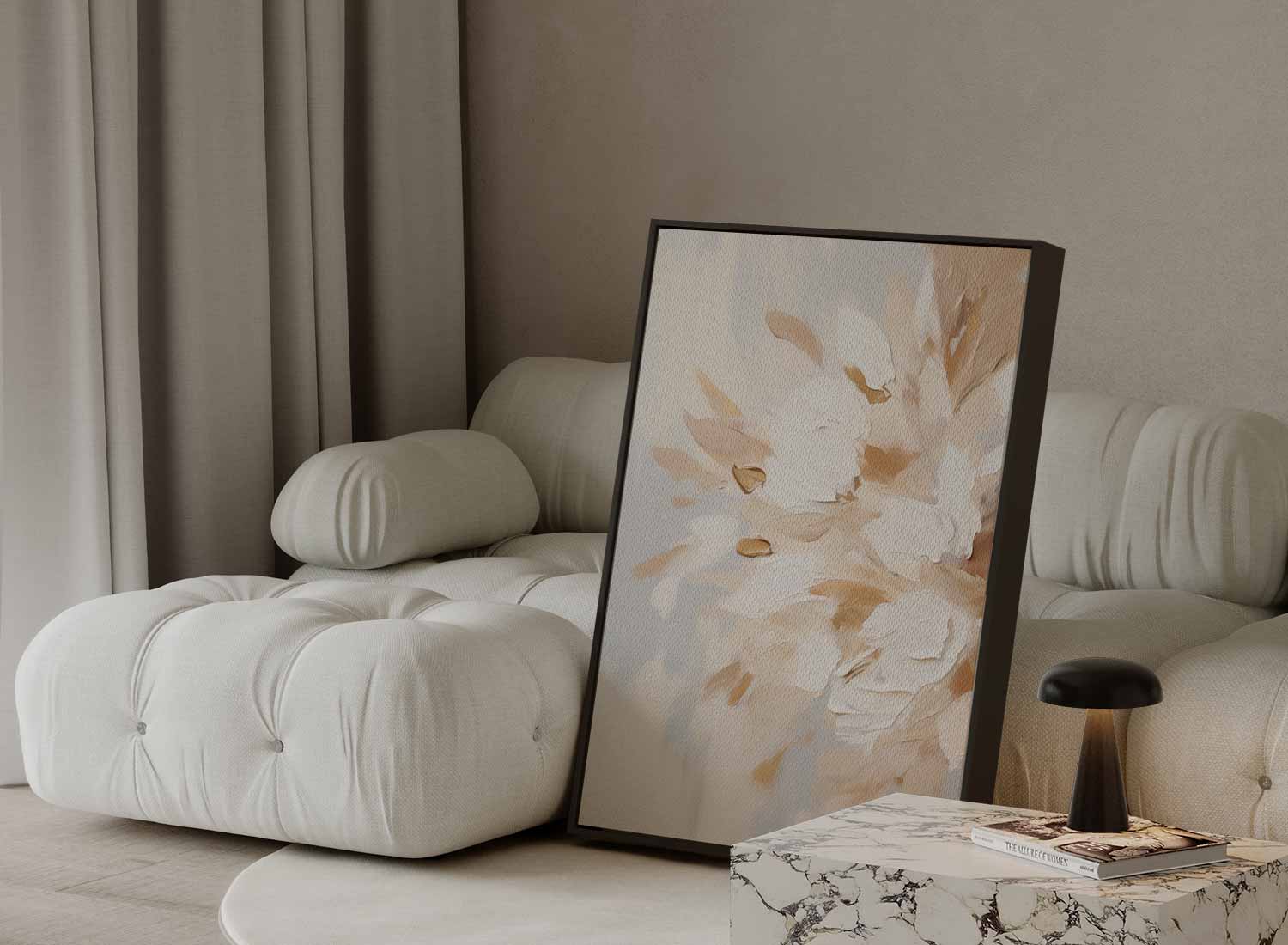 Bloemen in beweging