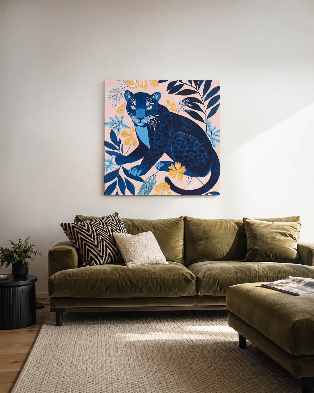 Dierlijke bloemenpracht Kunstwerk