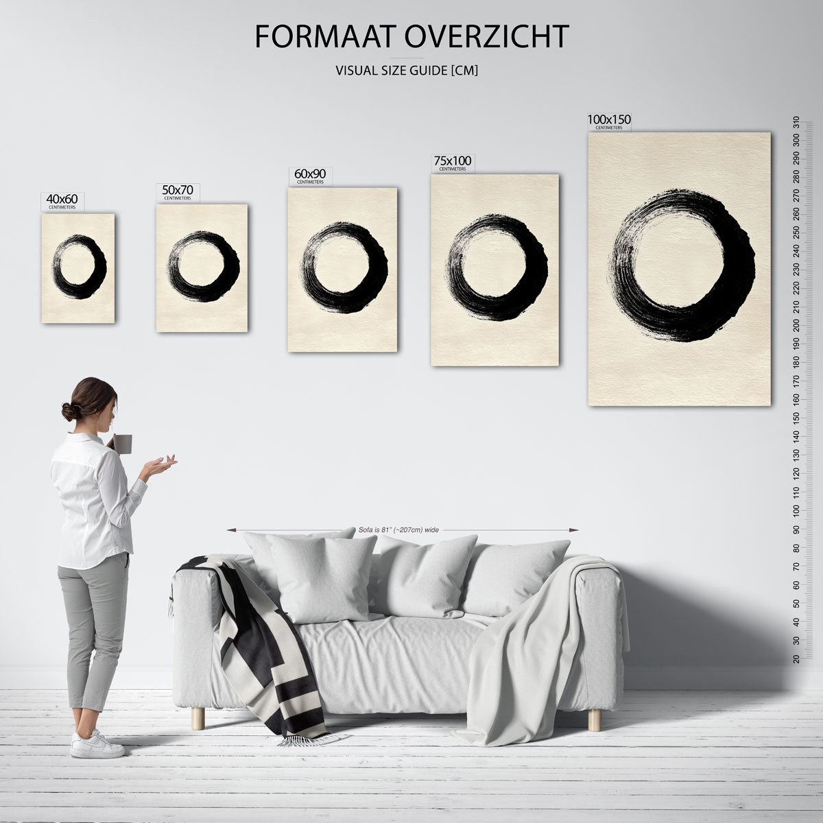 Cirkel Kunstwerk